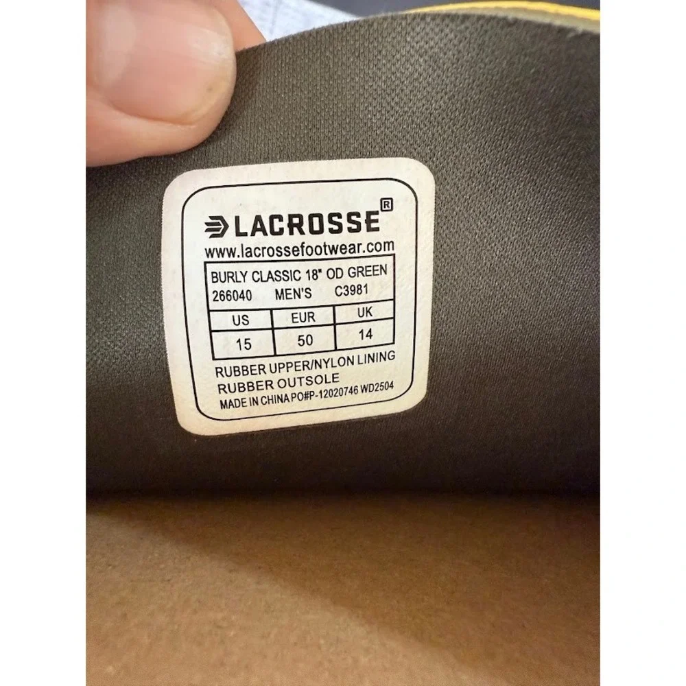 LaCrosse Burly Classic 18
